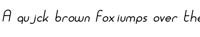 Preview of ALDORA DEMO Italic font