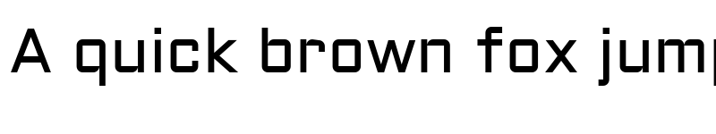 Preview of Aldrich Regular font