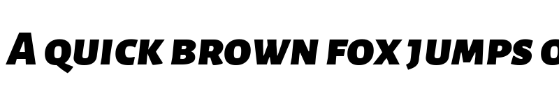 Preview of Alegreya Sans SC Black Italic font