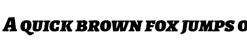 Preview of Alegreya SC Black Italic font