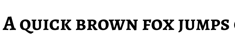 Preview of Alegreya SC Bold font