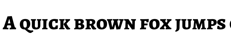 Preview of Alegreya SC ExtraBold font