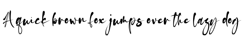 Preview of Aleita Regular font