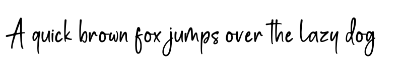 Preview of Alensia Regular font