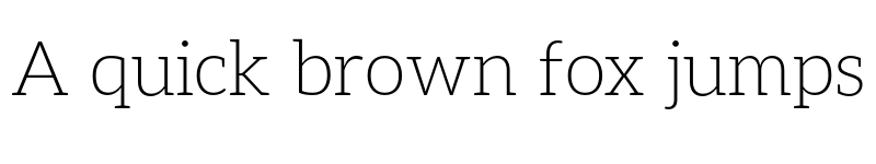 Preview of Aleo ExtraLight font