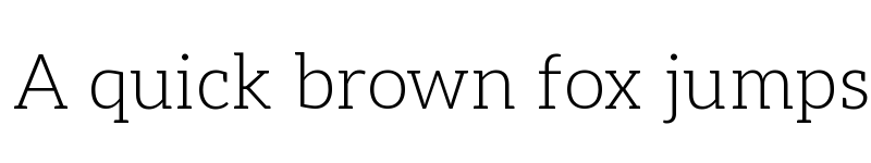 Preview of Aleo Light font