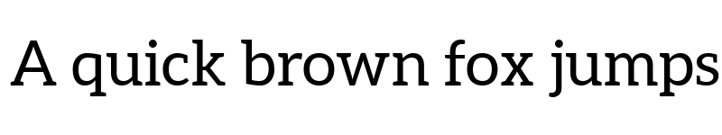 Preview of Aleo Regular font