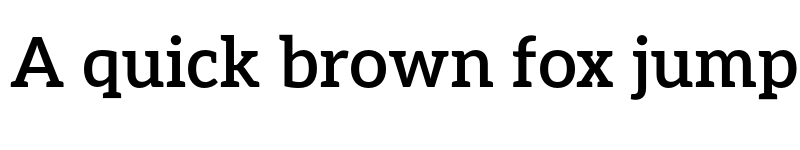 Preview of Aleo SemiBold font