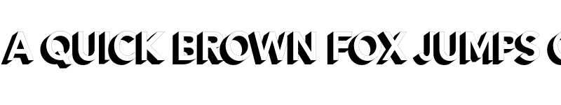 Preview of Alesand Extrude ExtraBold font