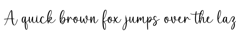 Preview of Alesha Regular font