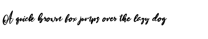 Preview of Aletta Martta Regular font