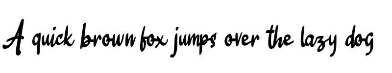 Preview of Alexa Regular font