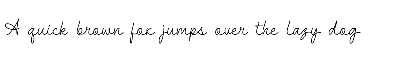 Preview of Alexana Regular font