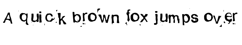 Preview of Alexandras Stempelkasten Regular font