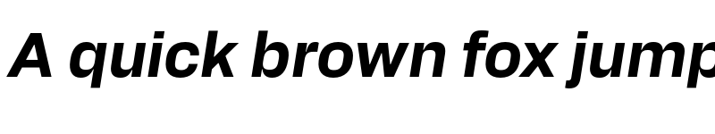 Preview of Alfabet Bold Italic font