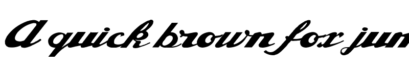 Preview of Alfaowner Script Bold Italic font