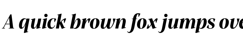 Preview of Alga Bold Italic font