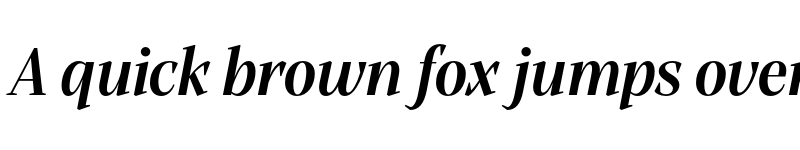 Preview of Alga Semibold Italic font