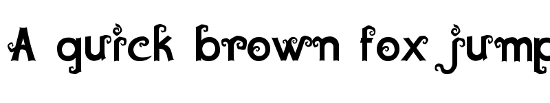 Preview of Algae Regular font