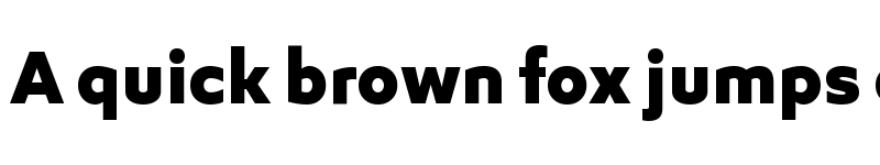 Preview of Algera ExtraBold font