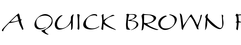 Preview of Alhambra Regular font