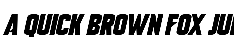 Preview of Alien AI Italic font