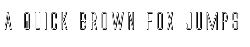 Preview of Alien League 3D Regular font