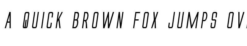 Preview of Alien League Bold Italic Bold Italic font