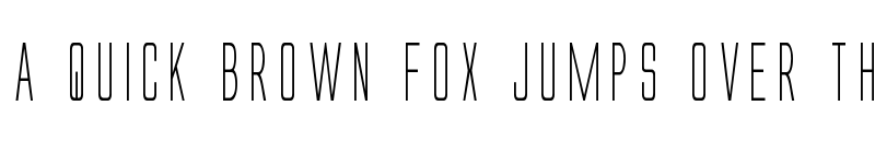 Preview of Alien League Condensed Condensed font