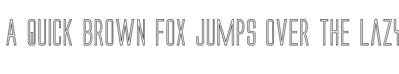 Preview of Alien League II Outline Regular font