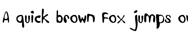 Preview of Alien Learns To Write Regular font