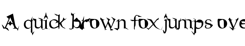 Preview of Alien MC Creative font