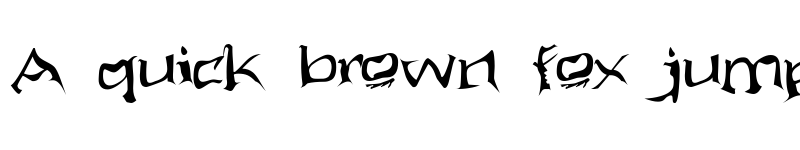 Preview of Aliens ate my mum Regular font