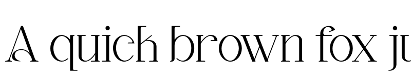 Preview of Alika Regular font