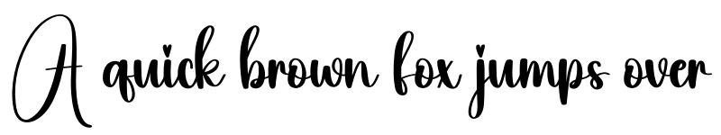 Preview of Alive Regular font