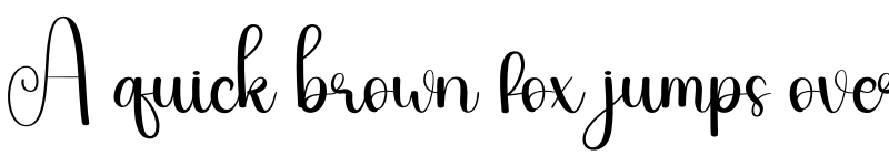 Preview of Aliveness Regular font