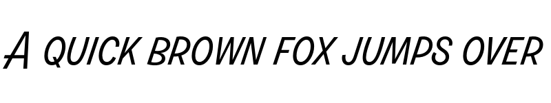 Preview of Alkaline Caps Medium font