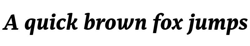 Preview of Alkes ExtraBold Italic font