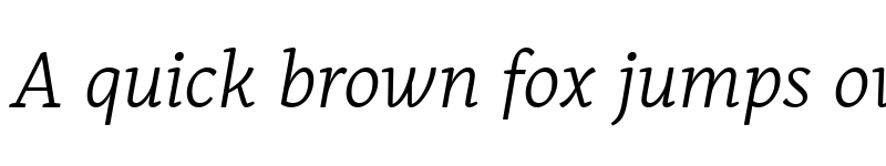 Preview of Alkes Light Italic font