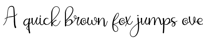 Preview of All Alyssa Regular font