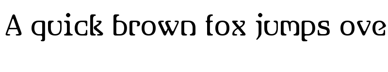 Preview of All Hooked Up Regular font