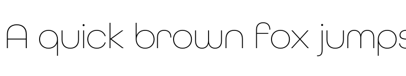 Preview of All Round Gothic XLig font