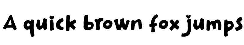 Preview of All Season Regular font