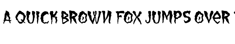 Preview of Allarmante demo Regular font