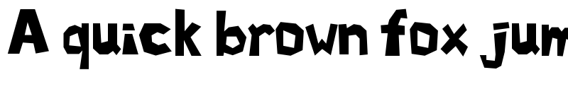 Preview of AllegroCartoon Regular font