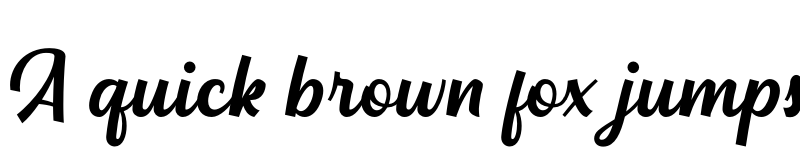 Preview of Allentown Regular font