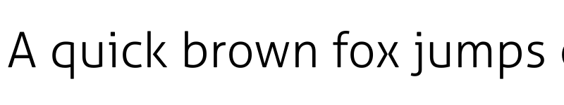 Preview of Aller Light font