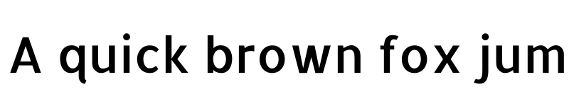 Preview of Allerta Regular font