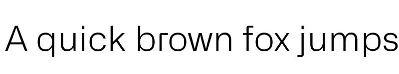 Preview of Alliance No.2 Light font