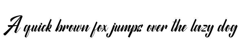 Preview of Allianty Regular font